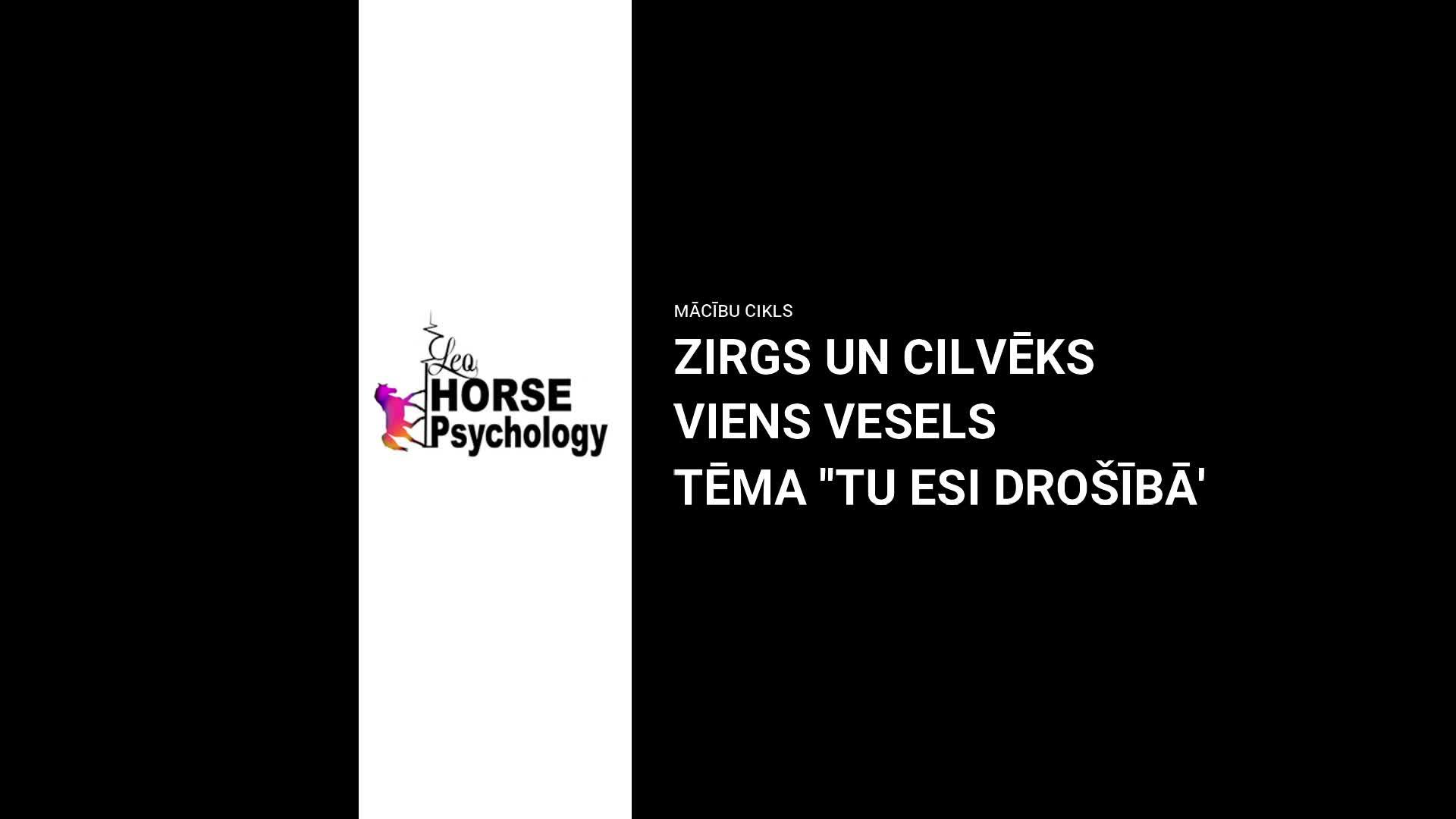TU ESI DROŠĪBĀ UN PATIESĪBAS MIRKLIS